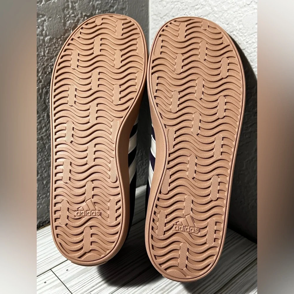 Adidas VL‎ Court 3.0 youth kids sneakers shoes purple size 6 JS3485 - Picture 13 of 14